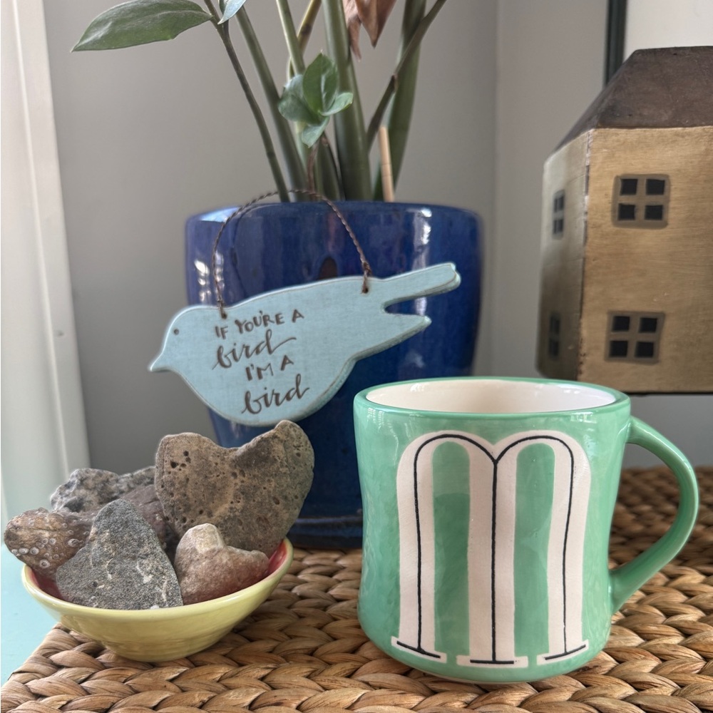 Anthropologie M Mug